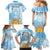 Argentina Football Family Matching Mermaid Dress and Hawaiian Shirt Campeones De la Historia - Blue Style LT9 - Wonder Print Shop