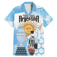 Argentina Football Family Matching Mermaid Dress and Hawaiian Shirt Campeones De la Historia - Blue Style LT9 - Wonder Print Shop