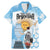 Argentina Football Family Matching Mermaid Dress and Hawaiian Shirt Campeones De la Historia - Blue Style LT9 - Wonder Print Shop