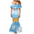 Argentina Football Family Matching Mermaid Dress and Hawaiian Shirt Campeones De la Historia - Blue Style LT9 - Wonder Print Shop