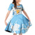 Argentina Football Family Matching Off Shoulder Short Dress and Hawaiian Shirt Campeones De la Historia - Blue Style LT9 - Wonder Print Shop