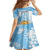 Argentina Football Family Matching Puletasi and Hawaiian Shirt Campeones De la Historia - Blue Style - Wonder Print Shop