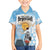 Argentina Football Family Matching Short Sleeve Bodycon Dress and Hawaiian Shirt Campeones De la Historia - Blue Style - Wonder Print Shop
