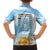 Argentina Football Family Matching Summer Maxi Dress and Hawaiian Shirt Campeones De la Historia - Blue Style - Wonder Print Shop