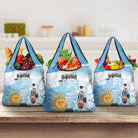 Argentina Football Custom Grocery Bag Campeones De la Historia - Blue Style