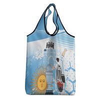Argentina Football Custom Grocery Bag Campeones De la Historia - Blue Style