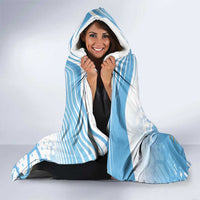 Argentina Football Custom Hooded Blanket Campeones De la Historia - Blue Style