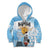 Argentina Football Kid Hoodie Campeones De la Historia - Blue Style - Wonder Print Shop