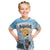 Argentina Football Kid T Shirt Campeones De la Historia - Blue Style - Wonder Print Shop