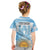 Argentina Football Kid T Shirt Campeones De la Historia - Blue Style - Wonder Print Shop