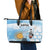 Argentina Football Leather Tote Bag Campeones De la Historia - Blue Style - Wonder Print Shop