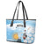 Argentina Football Leather Tote Bag Campeones De la Historia - Blue Style - Wonder Print Shop