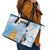 Argentina Football Leather Tote Bag Campeones De la Historia - Blue Style - Wonder Print Shop
