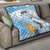 Argentina Football Quilt Campeones De la Historia - Blue Style - Wonder Print Shop