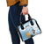 Argentina Football Custom Shoulder Handbag Campeones De la Historia - Blue Style