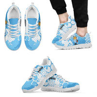 Argentina Football Sneakers Campeones De la Historia - Blue Style - Wonder Print Shop