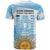 Argentina Football T Shirt Campeones De la Historia - Blue Style - Wonder Print Shop