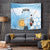 Argentina Football Tapestry Campeones De la Historia - Blue Style - Wonder Print Shop
