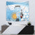Argentina Football Tapestry Campeones De la Historia - Blue Style - Wonder Print Shop