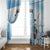 Argentina Football Window Curtain Campeones De la Historia - Blue Style - Wonder Print Shop