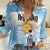 Argentina Football Women Casual Shirt Campeones De la Historia - Blue Style - Wonder Print Shop