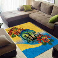 Barbados Mahi-mahi Trident Area Rug - Wonder Print Shop
