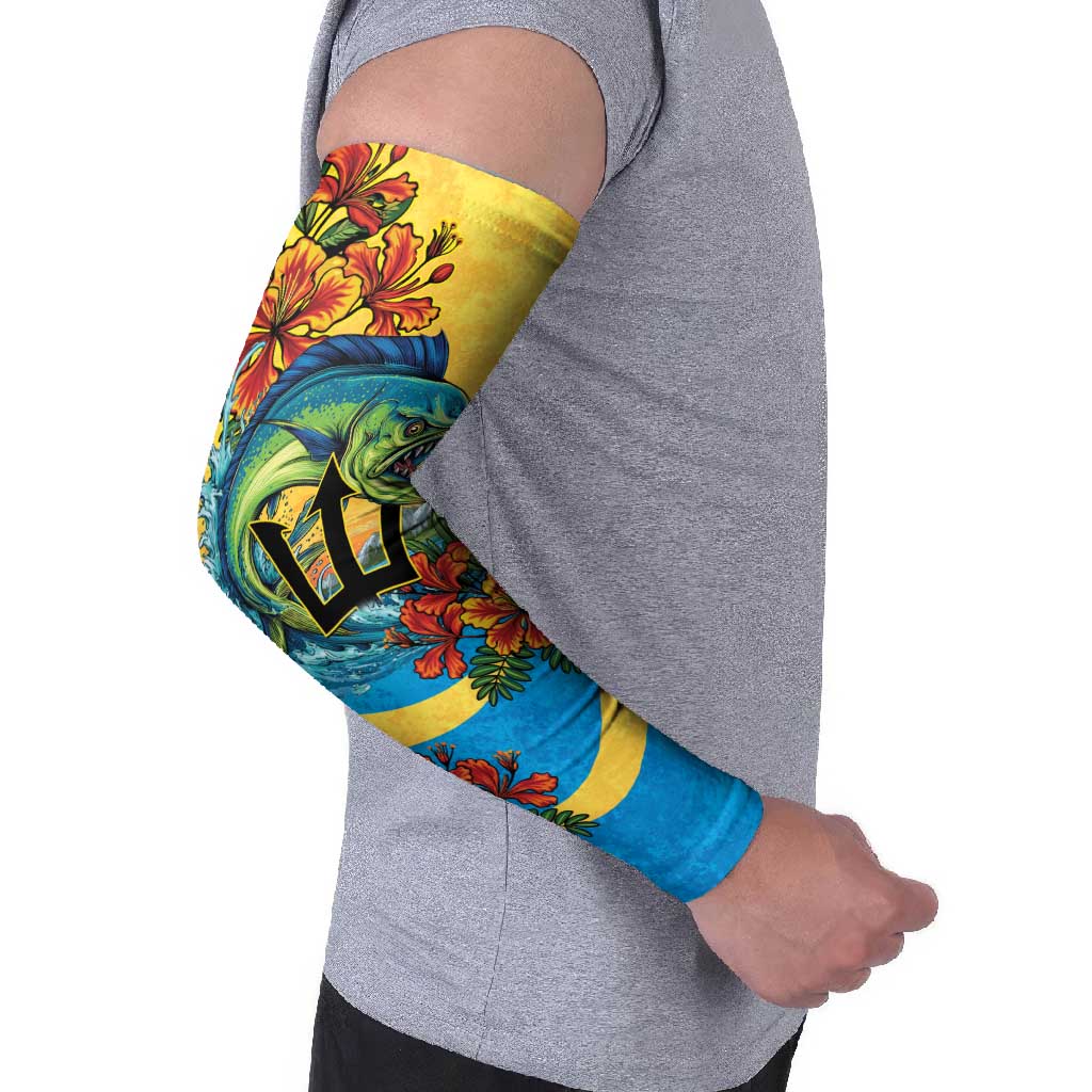 Barbados Mahi-mahi Trident Arm Sleeves - Wonder Print Shop