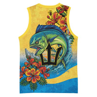 Barbados Mahi-mahi Trident Basketball Jersey - Wonder Print Shop