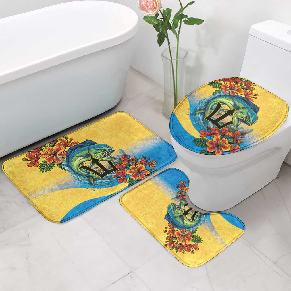 Barbados Mahi-mahi Trident Bathroom Set - Wonder Print Shop