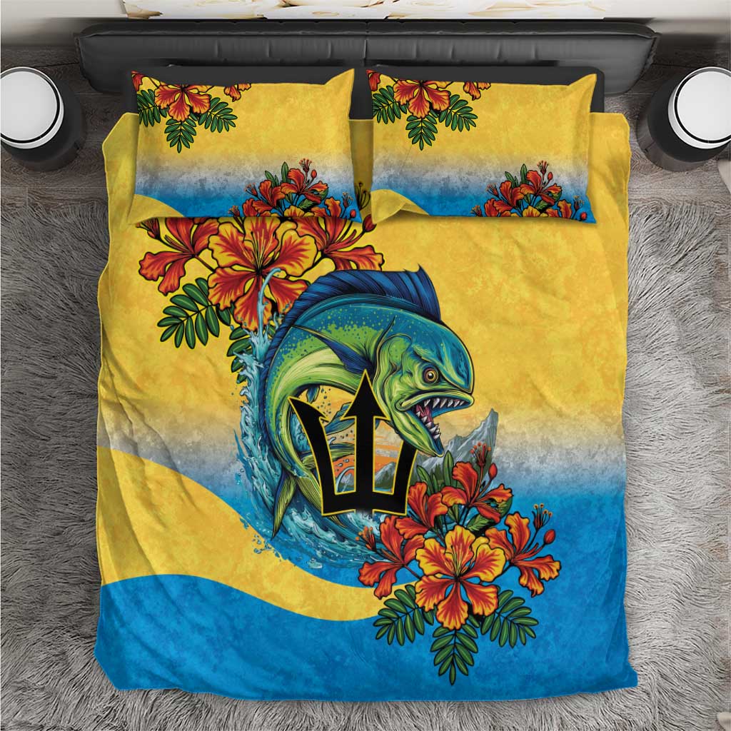Barbados Mahi-mahi Trident Bedding Set - Wonder Print Shop
