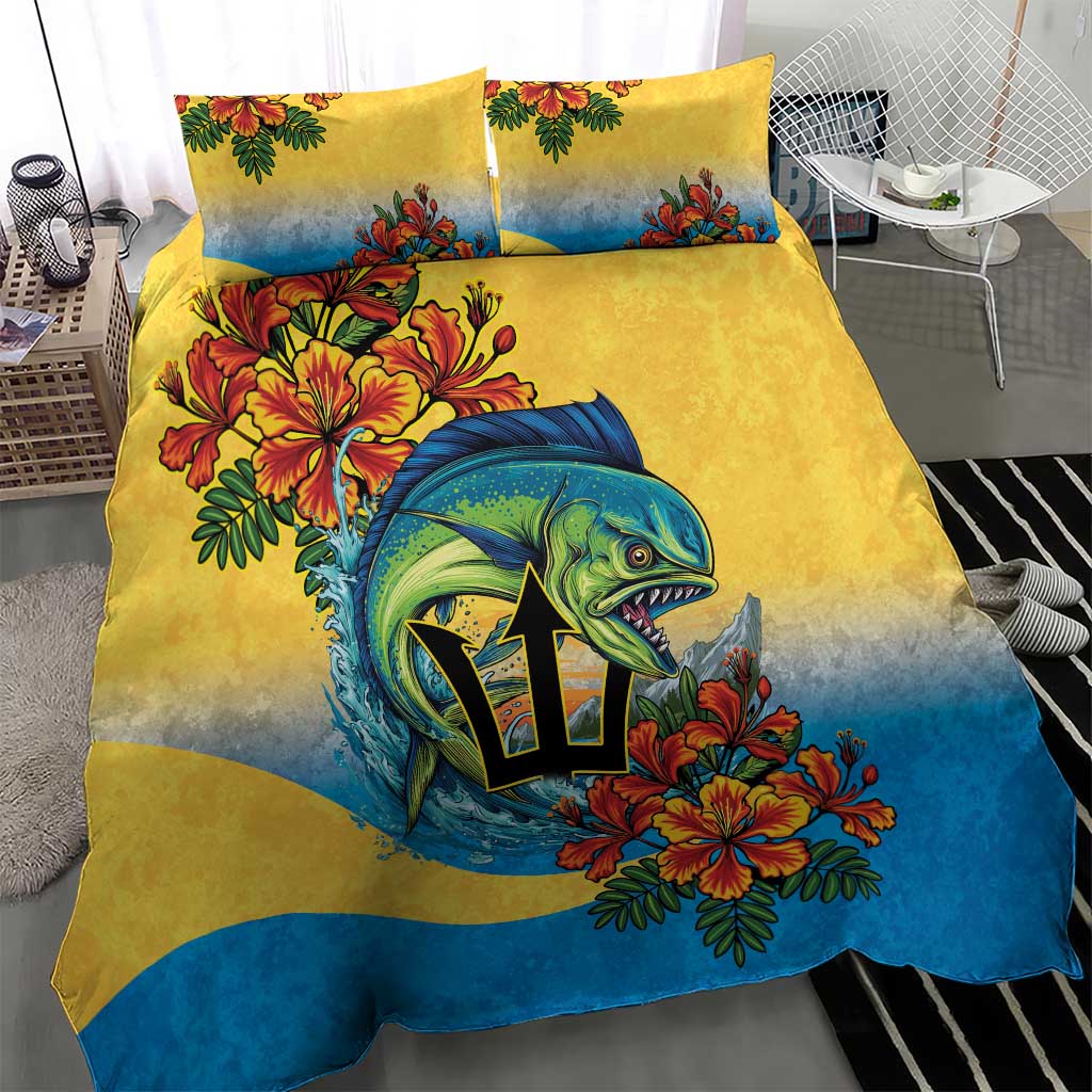 Barbados Mahi-mahi Trident Bedding Set - Wonder Print Shop