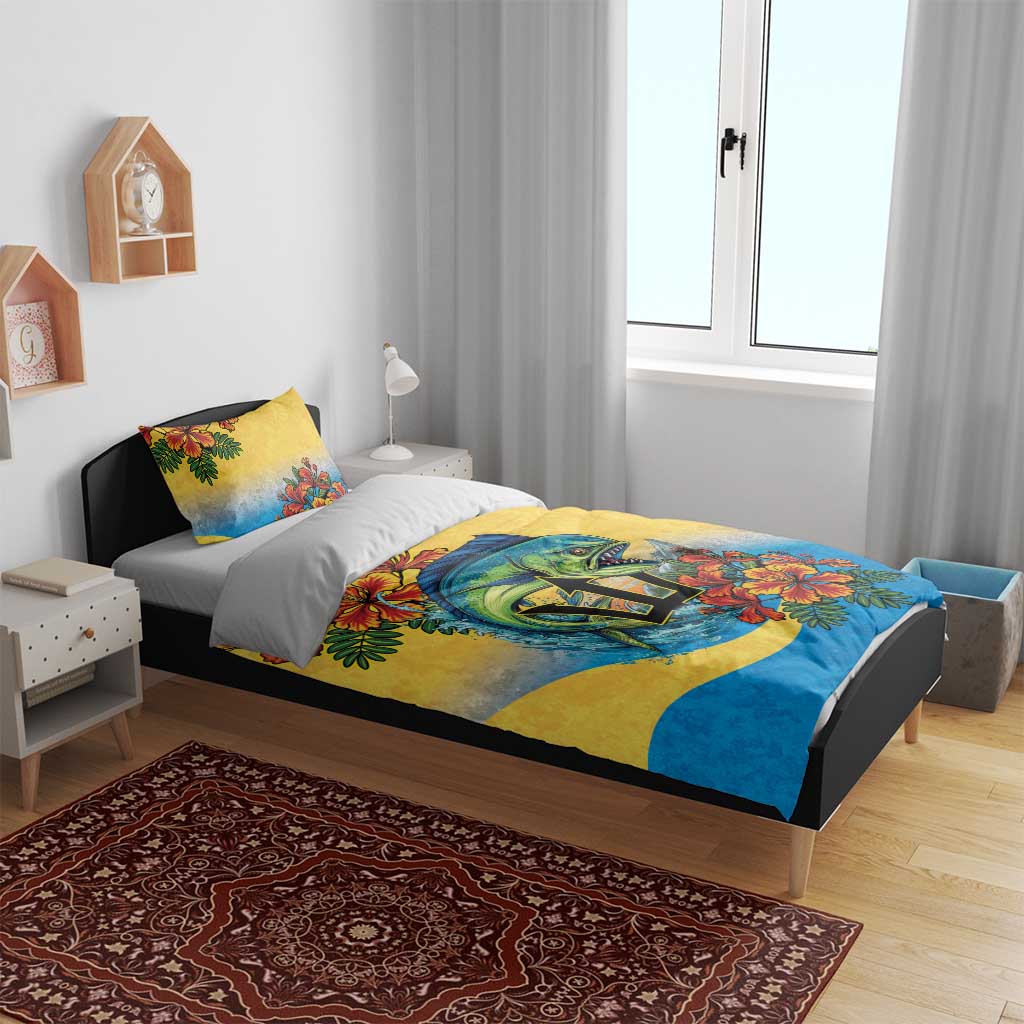 Barbados Mahi-mahi Trident Bedding Set - Wonder Print Shop