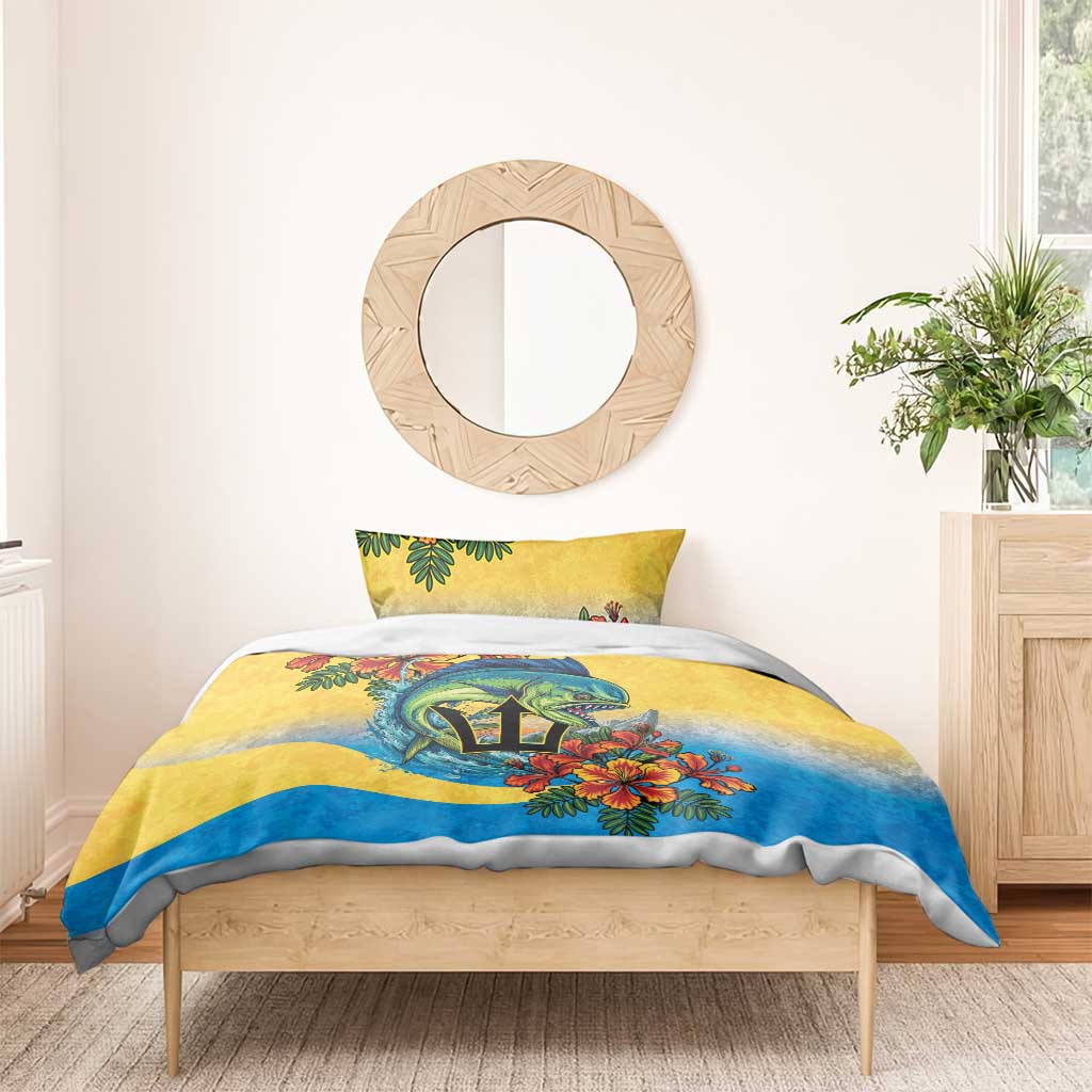 Barbados Mahi-mahi Trident Bedding Set - Wonder Print Shop