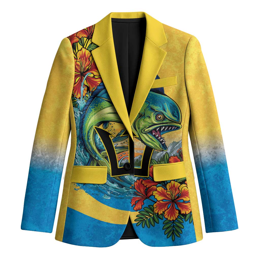 Barbados Mahi-mahi Trident Blazer - Wonder Print Shop