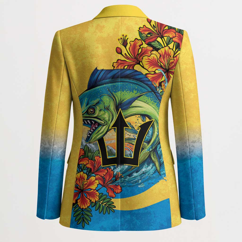 Barbados Mahi-mahi Trident Blazer - Wonder Print Shop