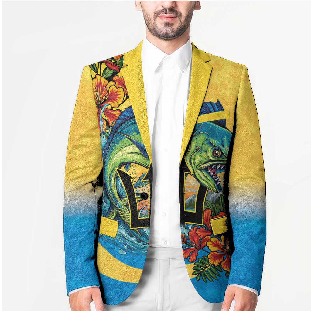 Barbados Mahi-mahi Trident Blazer - Wonder Print Shop