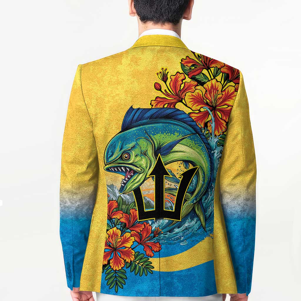 Barbados Mahi-mahi Trident Blazer - Wonder Print Shop