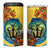 Barbados Mahi-mahi Trident 4 in 1 Can Cooler Tumbler - Wonder Print Shop