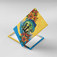 Barbados Mahi-mahi Trident Canvas Wall Art - Wonder Print Shop