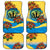 Barbados Mahi-mahi Trident Car Mats - Wonder Print Shop