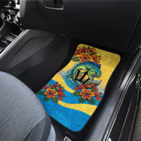 Barbados Mahi-mahi Trident Car Mats - Wonder Print Shop