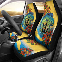 Barbados Mahi-mahi Trident Car Seat Cover - Wonder Print Shop