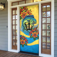 Barbados Mahi-mahi Trident Door Cover - Wonder Print Shop