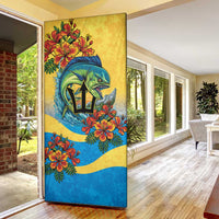 Barbados Mahi-mahi Trident Door Cover - Wonder Print Shop