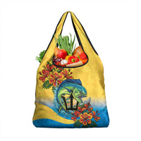 Barbados Mahi-mahi Trident Grocery Bag - Wonder Print Shop