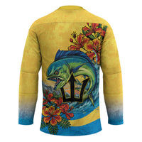 Barbados Mahi-mahi Trident Hockey Jersey - Wonder Print Shop