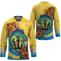 Barbados Mahi-mahi Trident Hockey Jersey - Wonder Print Shop