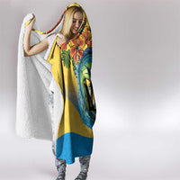 Barbados Mahi-mahi Trident Hooded Blanket - Wonder Print Shop