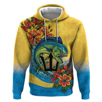 Barbados Mahi-mahi Trident Hoodie - Wonder Print Shop