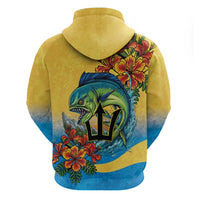 Barbados Mahi-mahi Trident Hoodie - Wonder Print Shop